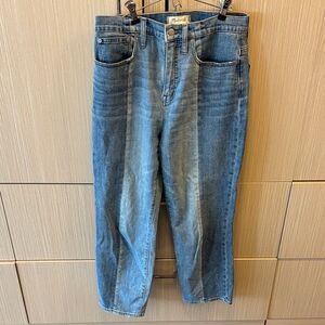 Madewell dual tone Jeans
